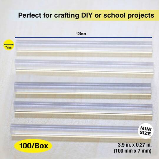 BAZIC Products® Mini Hot Melt Glue Sticks, 2 ct.